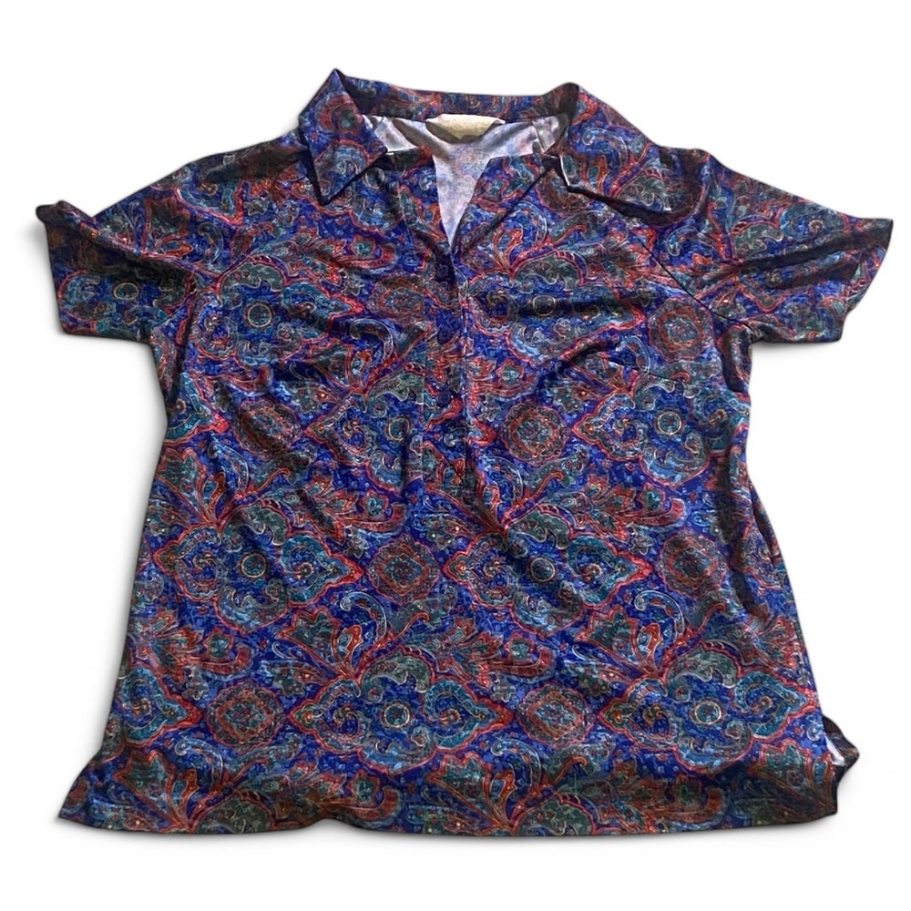 Multicolor Paisley Women's Top